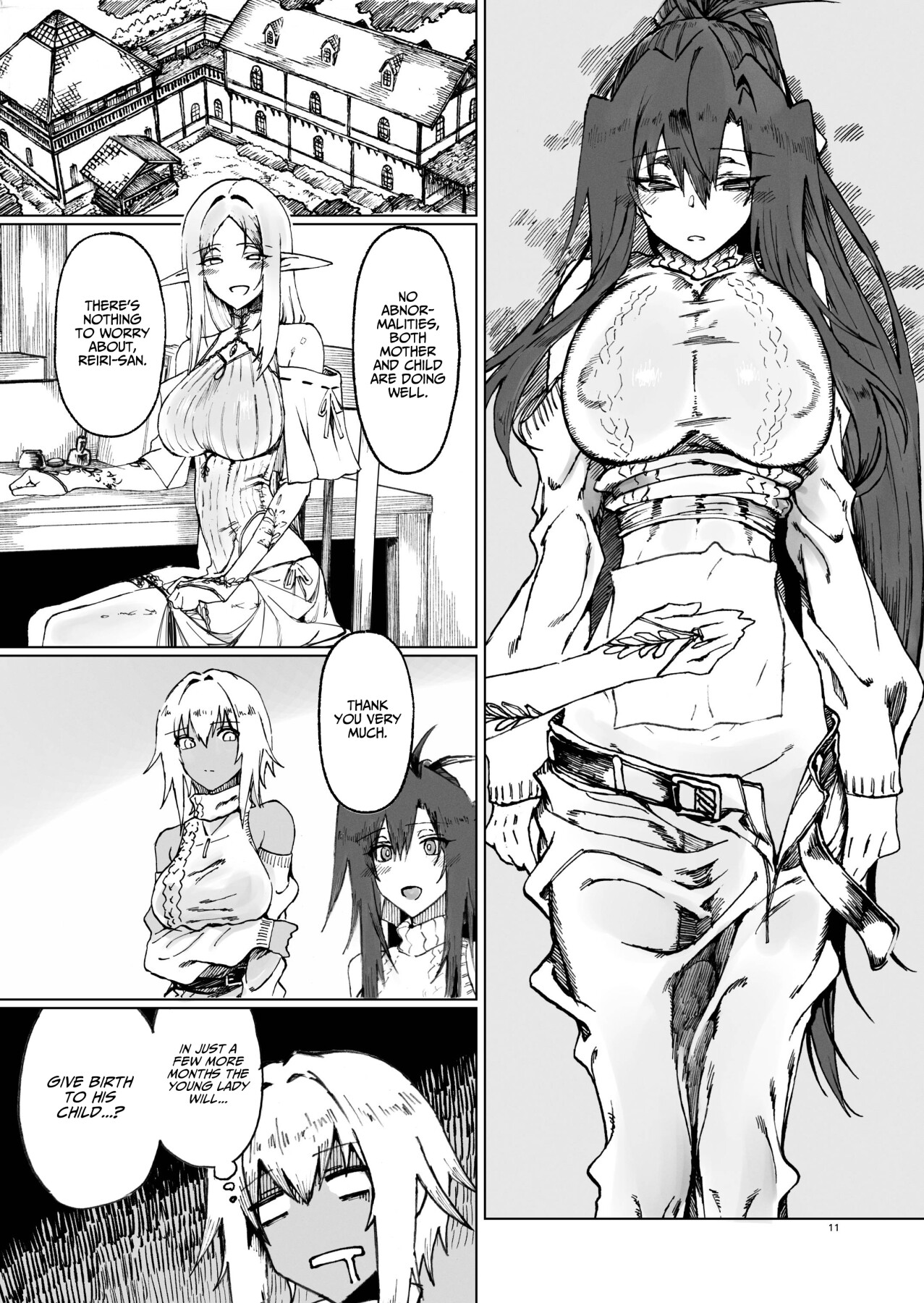Hentai Manga Comic-Another World♀Hero 4-Read-8